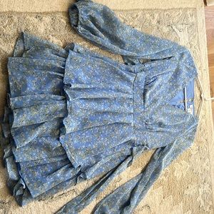 Lightweight blue dress